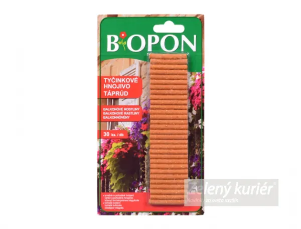 Tyčinkové hnojivo Biopon na balkónové rastliny, [K-①]